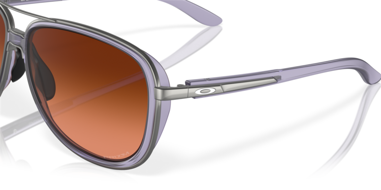 Oakley Oakley Split Time Matte Transparent Lilac | Prizm Brown Gradient