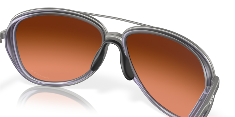 Oakley Oakley Split Time Matte Transparent Lilac | Prizm Brown Gradient