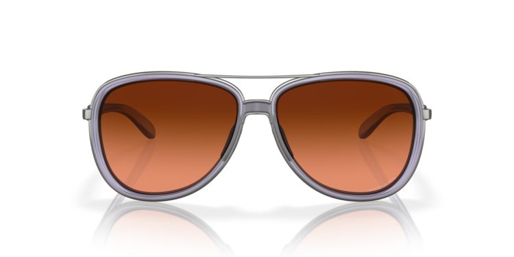 Oakley Oakley Split Time Matte Transparent Lilac | Prizm Brown Gradient