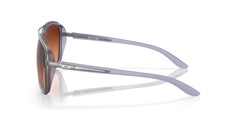 Oakley Oakley Split Time Matte Transparent Lilac | Prizm Brown Gradient