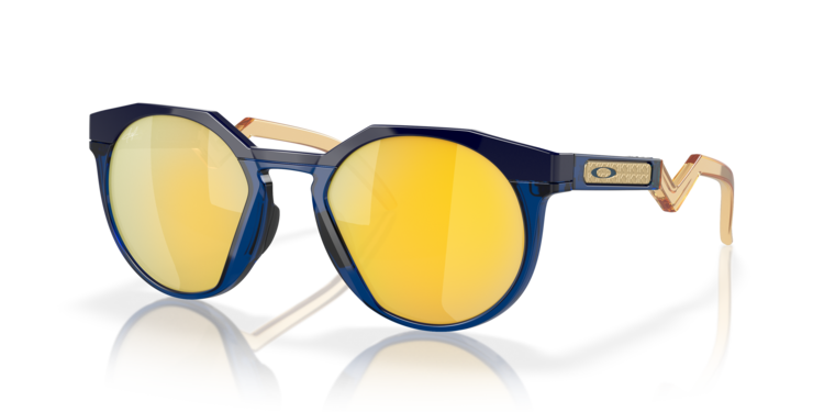 Oakley Oakley Hstn Navy/Transparent Blue | Prizm 24K Polarized