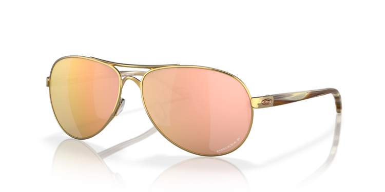 Oakley Oakley Feedback Polished Gold | Prizm Rose Gold Polarized