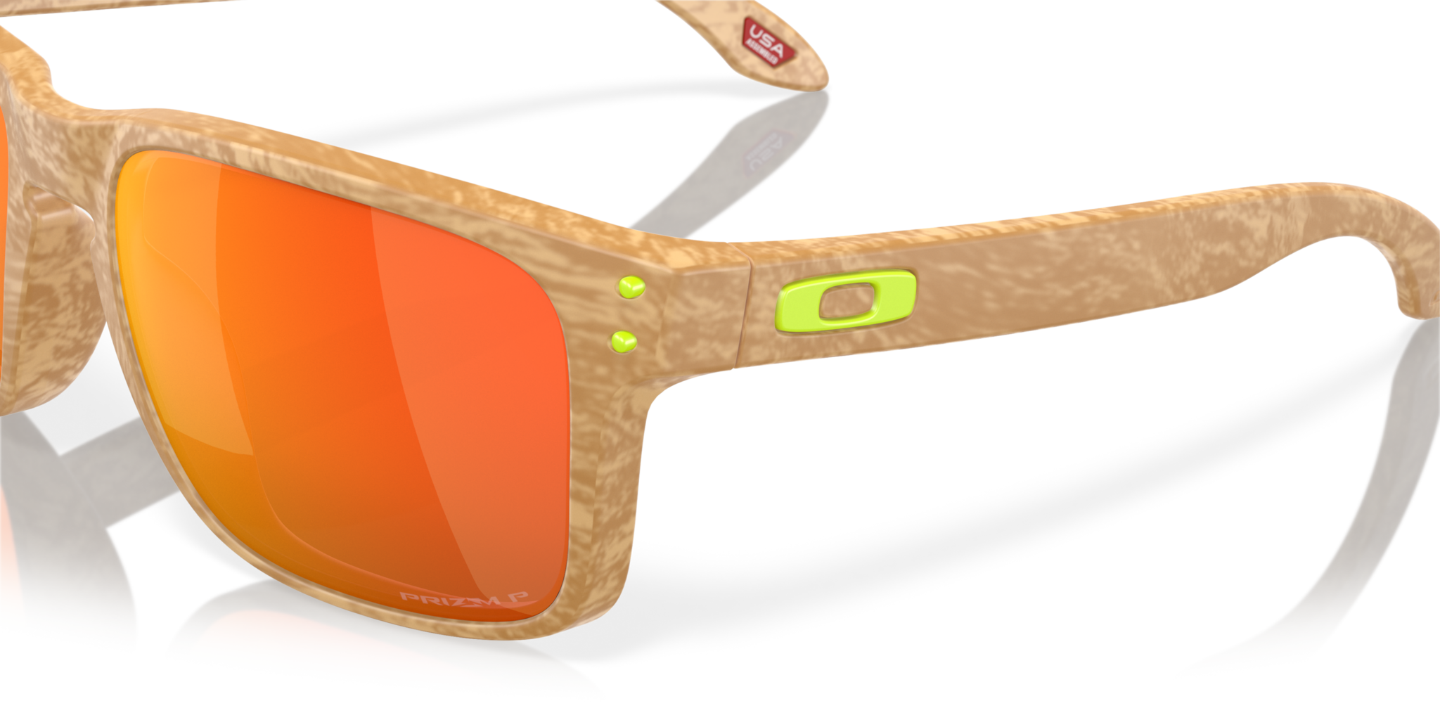 Oakley Holbrook Matte Stone Desert Tan Prizm Ruby Polarized S3 Boardshop