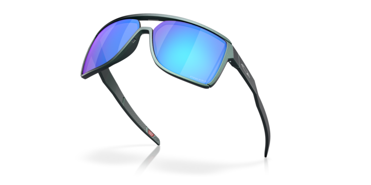 Oakley Oakley Castel Matte Silver/Blue Colorshift | Prizm Sapphire