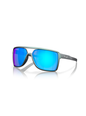 Oakley Oakley Castel Matte Silver/Blue Colorshift | Prizm Sapphire
