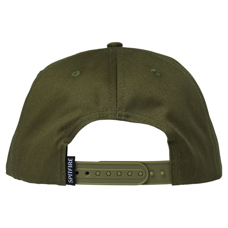 Spitfire Spitfire Ltb Script Snapback | Olive