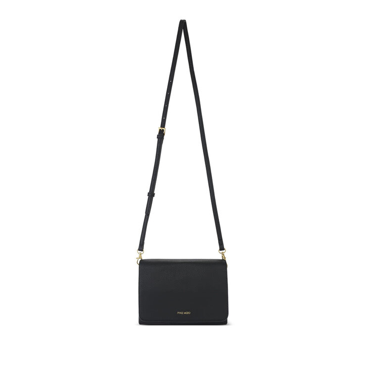 Pixie Mood Pixie Mood Gianna Crossbody | Black Pebbled