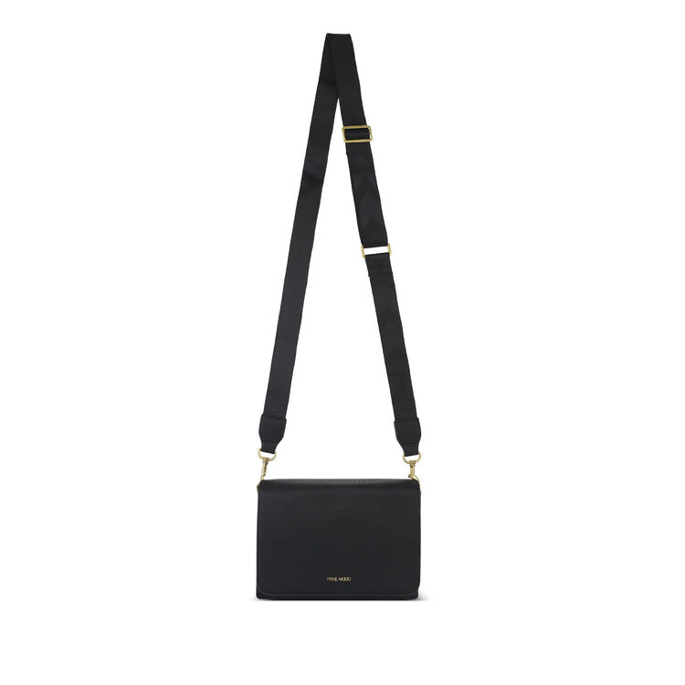 Pixie Mood Pixie Mood Gianna Crossbody | Black Pebbled