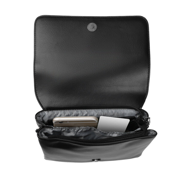 Pixie Mood Pixie Mood Gianna Crossbody | Black Pebbled