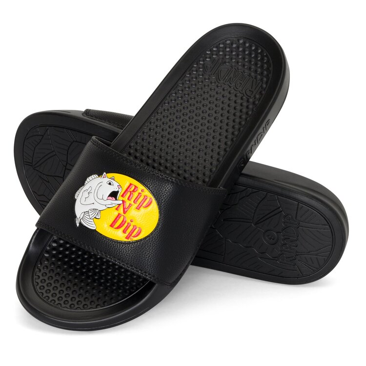 Rip n Dip Rip N Dip Slides Cat Fish (Mens) | Black