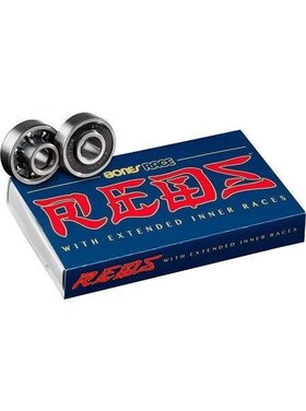 Bones Bones Bearings | Race Reds (Set Of 8)