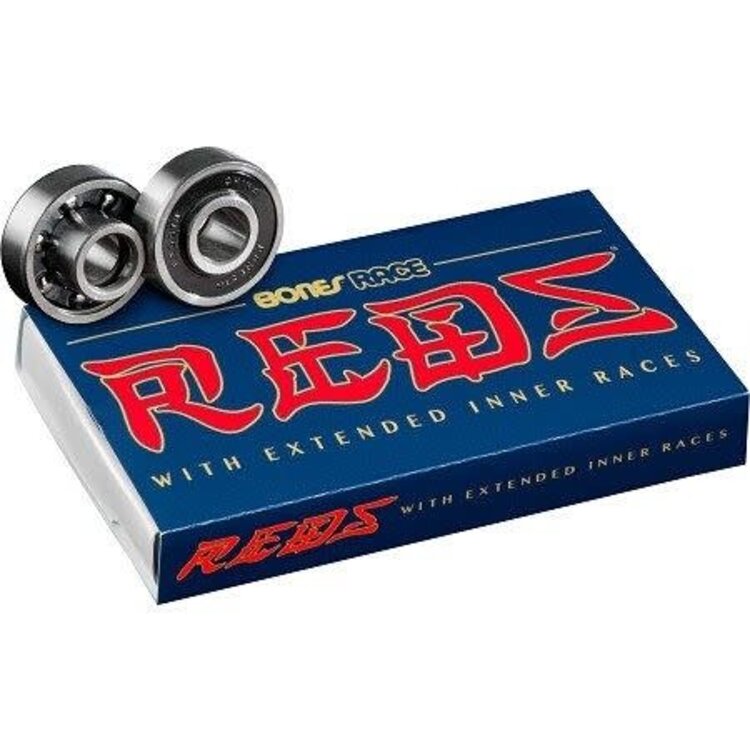Bones Bones Bearings | Race Reds (Set Of 8)