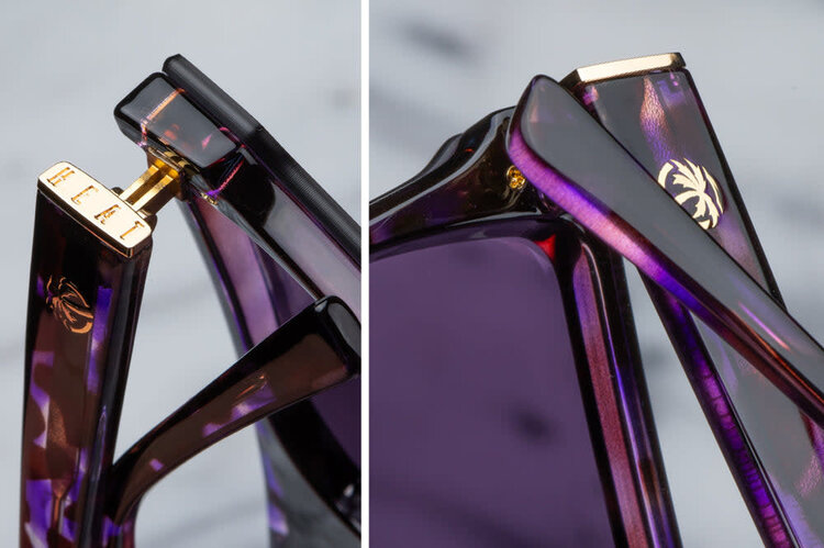 Heatwave Heatwave Clarity Velvet Tortoise | Purple Polarized
