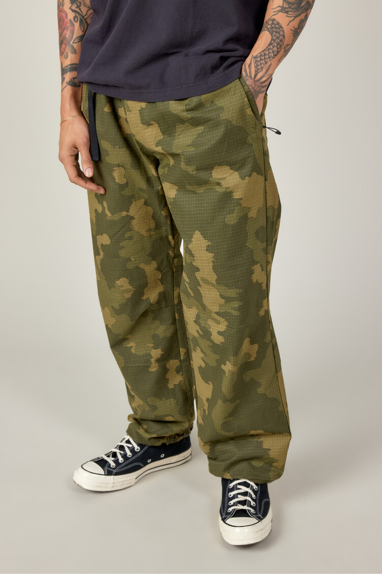686 686 Mens Cruiser Pant - Wide Fit | Green Cloudstorm
