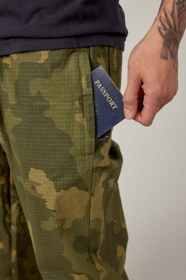 686 686 Mens Cruiser Pant - Wide Fit | Green Cloudstorm