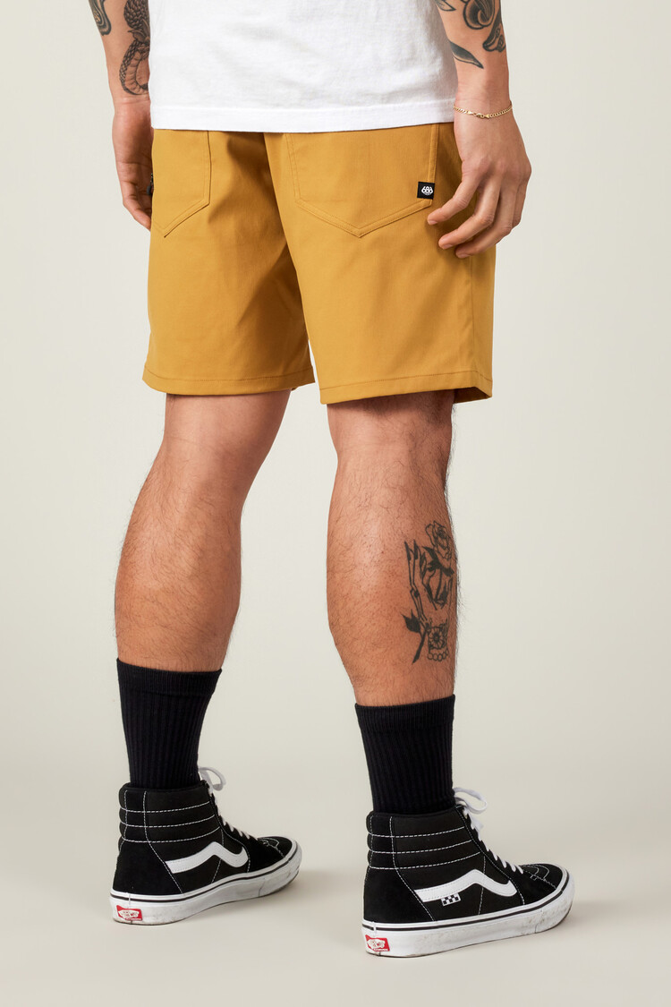 686 686 Mens Everywhere Hybrid Short | Wood