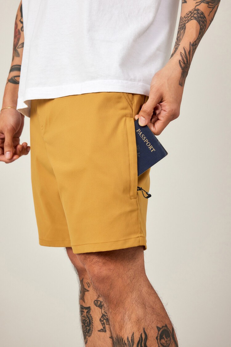 686 686 Mens Everywhere Hybrid Short | Wood