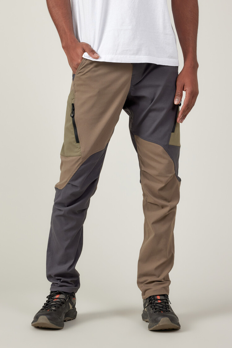 686 686 Mens Anything Cargo Pant - Slim Fit | Tobacco Chr Clrblk