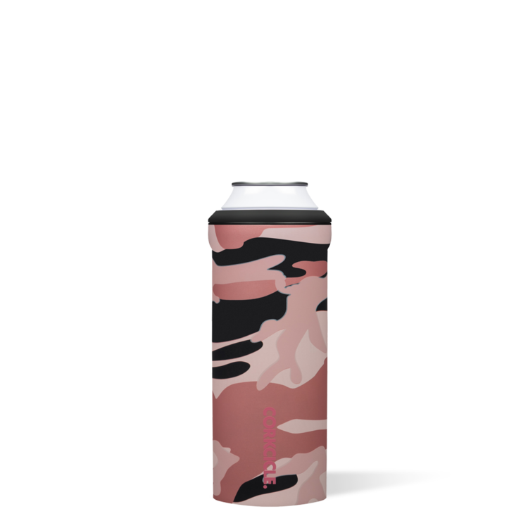 Corkcicle Slim Can Cooler | Rose Camo