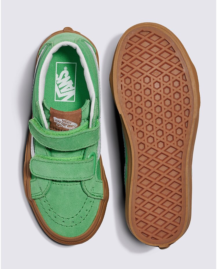 Vans Vans Sk8-Mid Reissue Velcro (Youth) | Gum Green