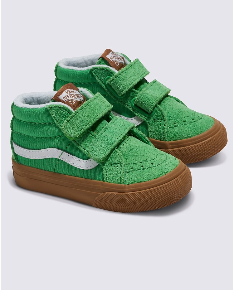Vans Vans Sk8-Mid Reissue Velcro (Toddler) | Gum Green