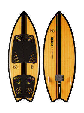 Ronix Ronix Koal Classic Fish Surf 2026 (Mens) | Glossy Black/Bamboo