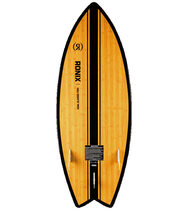 Ronix Ronix Koal Classic Fish Surf 2026 (Mens) | Glossy Black/Bamboo