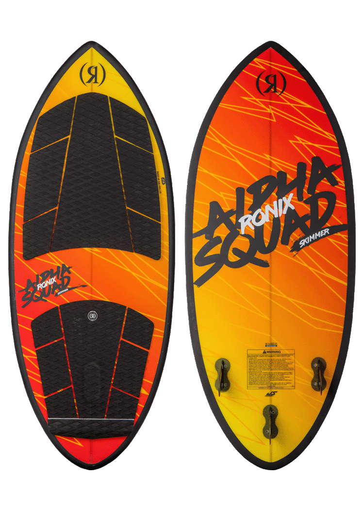 Ronix Ronix Standard Core Alpha Squad Skimmer 2024 | Red/Yelow Fade