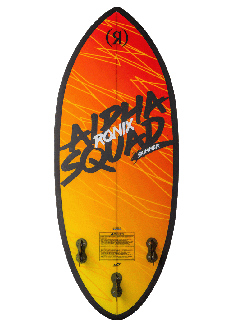 Ronix Ronix Standard Core Alpha Squad Skimmer 2024 | Red/Yelow Fade