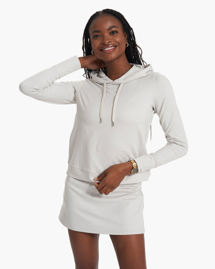 Vuori Vuori Halo Essential Hoodie (Womens) | Salt Heather