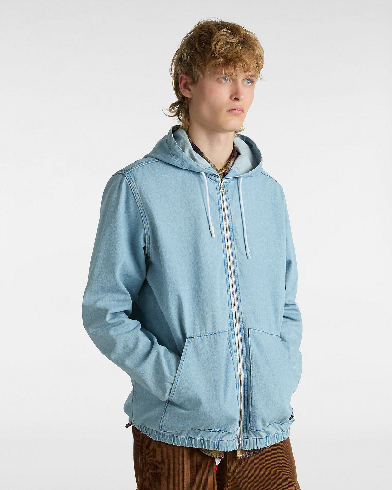 Denim jacket vans best sale