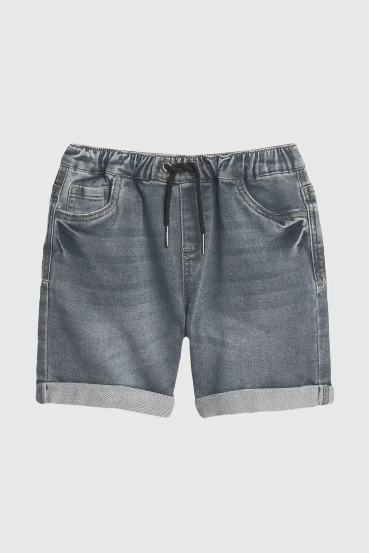 TEAMLTD TEAMLTD Mens Folded Denim Short | Grey