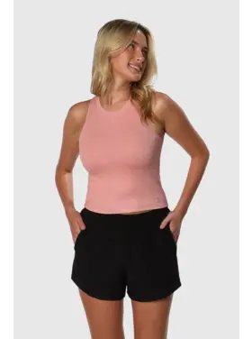 TEAMLTD TEAMLTD Womens Ribbed Tank | Pink