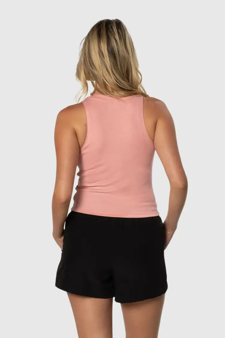 TEAMLTD TEAMLTD Womens Ribbed Tank | Pink