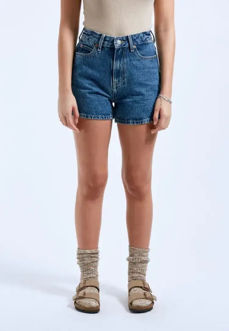 Dr Denim Dr. Denim Womens Nora Shorts | Stream Mid Retro
