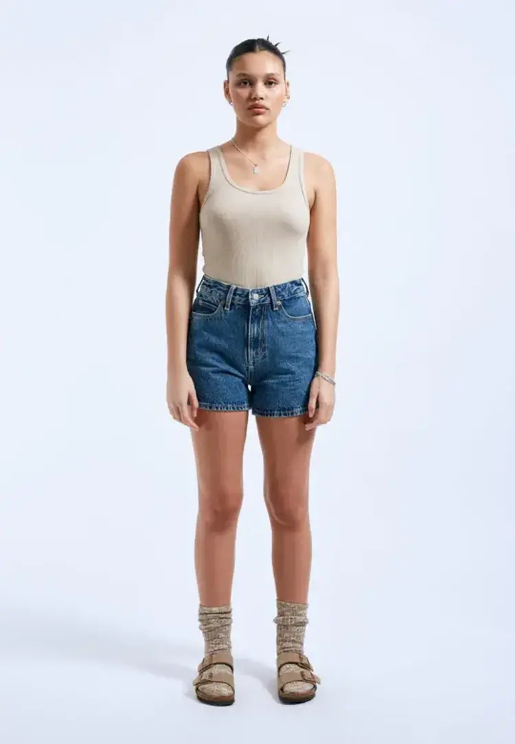 Dr Denim Dr. Denim Womens Nora Shorts | Stream Mid Retro