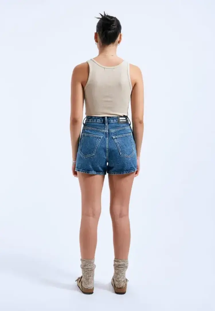 Dr Denim Dr. Denim Womens Nora Shorts | Stream Mid Retro