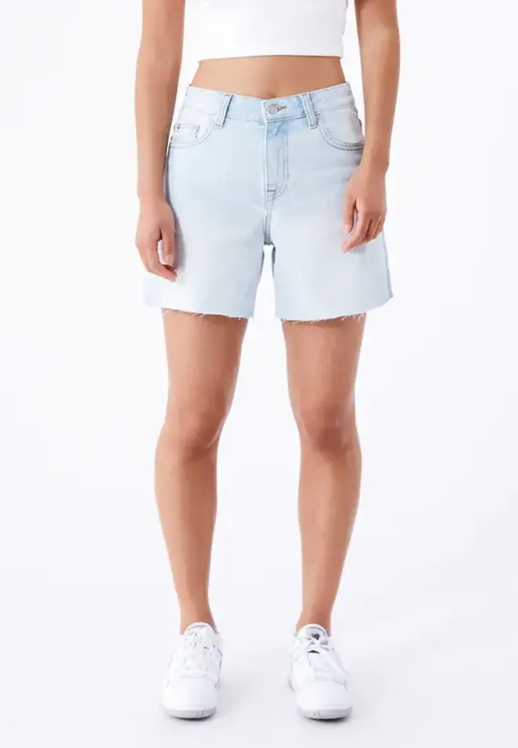 Dr Denim Dr.Denim Womens Rose Shorts | Canyon Pale Worn Raw Hem