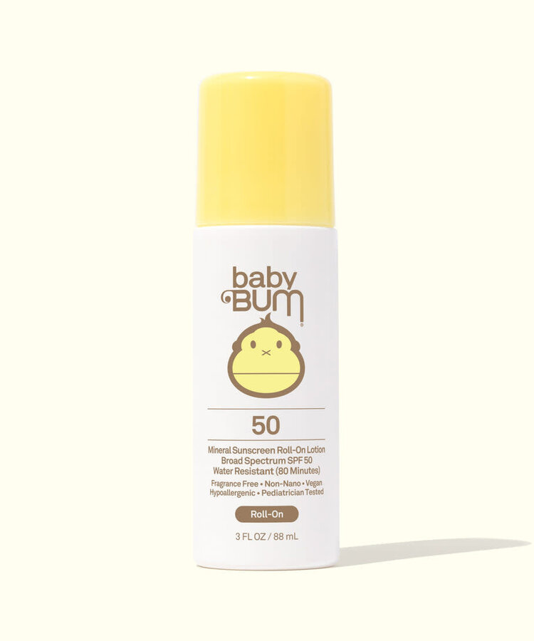 SUN BUM Sun Bum Baby Bum Spf 50 Sunscreen Roll-On Lotion 3 OZ