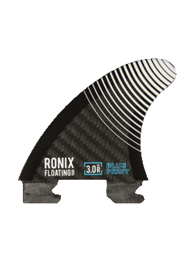 Ronix Ronix Floating Fin-S 2.0 Right Surf Fin 3.5in | Carbon