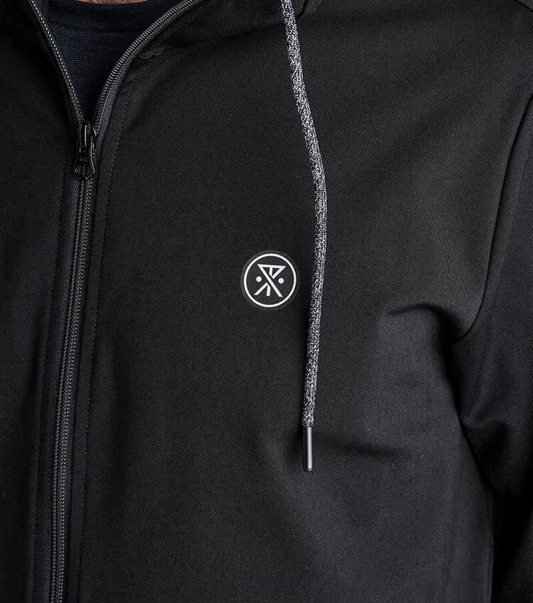 Roark Roark Mens El Morro Fleece Hoodie | Black