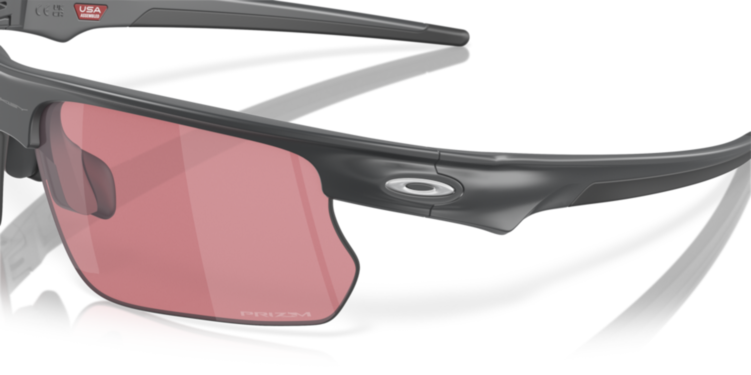Oakley Bisphaera Matte Carbon | Prizm Dark Golf - The Drop Rideshop