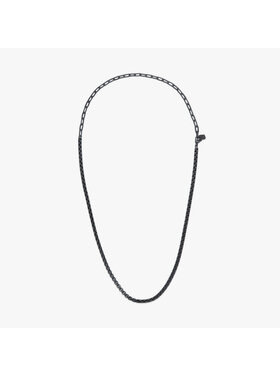 Pura Vida Pura Vida Mens Rolo Chain Necklace | Black