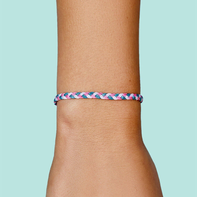 Pura Vida Pura Vida Multi Mini Braided Bracelet | Kauai Sunrise