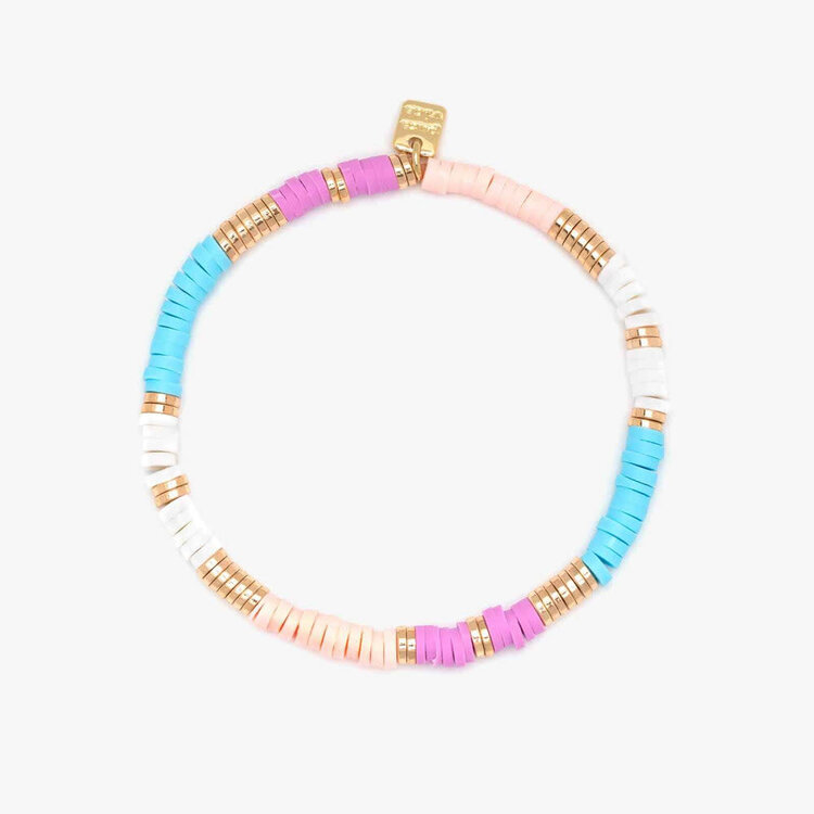 Pura Vida Pura Vida Sunset Stretch Bracelet | Gold