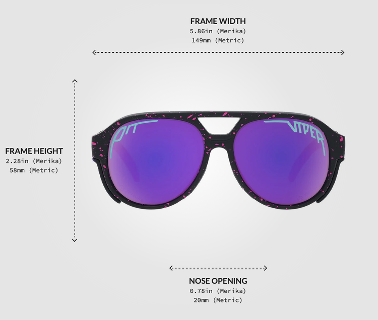 Pit Viper Pit Viper The Exciters Ignition | Polarized Z87+ Purple