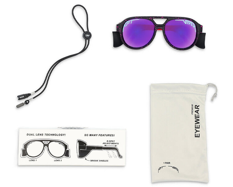 Pit Viper Pit Viper The Exciters Ignition | Polarized Z87+ Purple