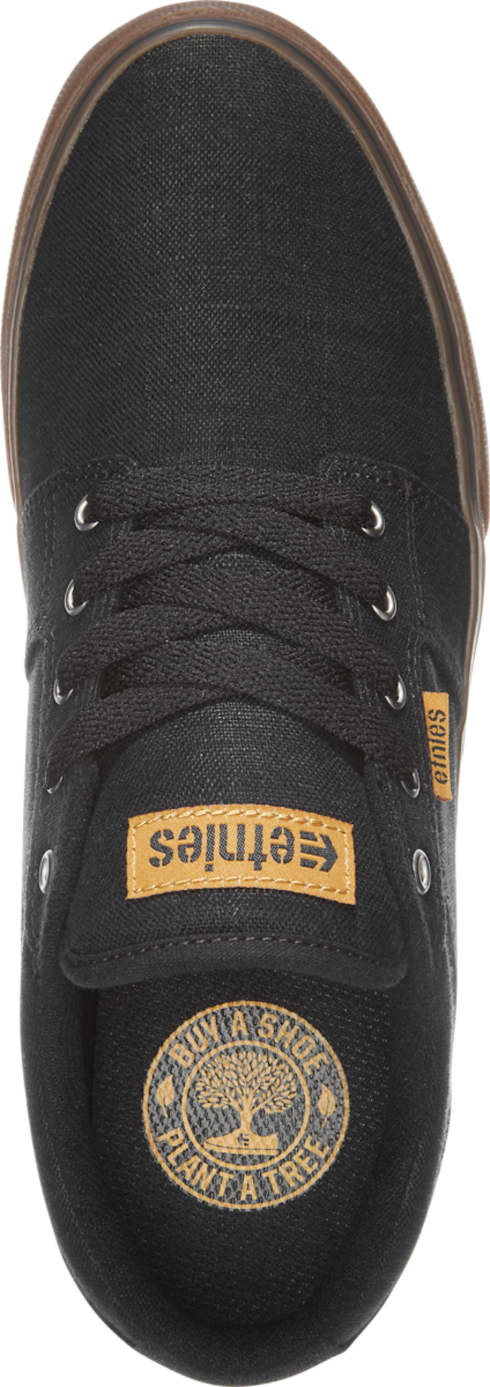 Etnies Etnies Barge Ls (Mens) | Black/Gum/Silver