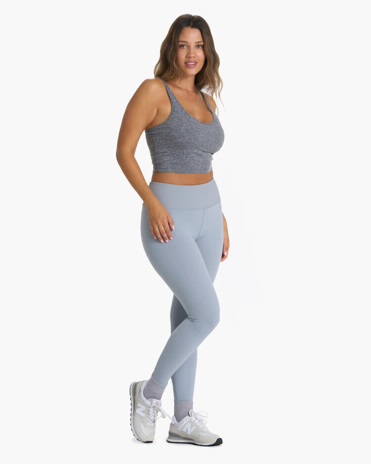 Vuori Vuori Halo Performance Crop (Womens) | Heather Grey