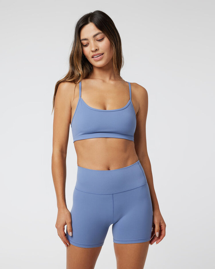 Vuori Vuori Allthefeels Bra (Womens) | Blue Quartz